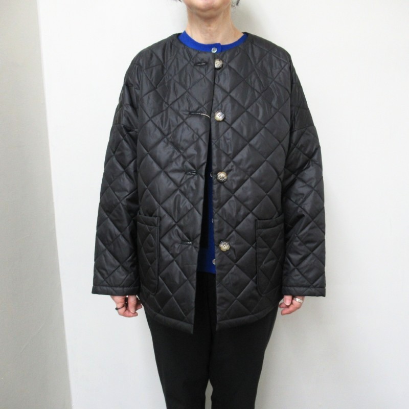 Vent d'oest  SOLTEX×LIBERTYキルティングハーフコート /BK19 【日本製】